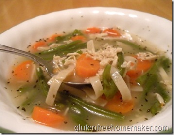 chicken veggie pasta soup