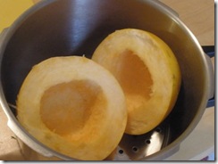 spaghetti squash in pressure cooker