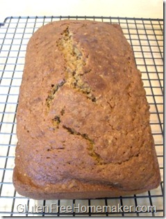 butternut squash bread loaf