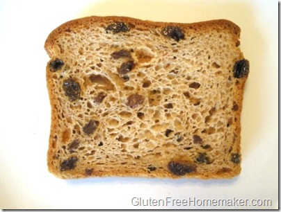 Rudi's cinnamon raisin bread