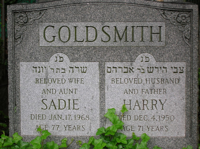 [Sadie & Harry Goldsmith]