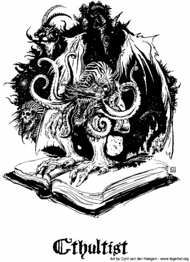 Cthultist por Cyril van der Haegen