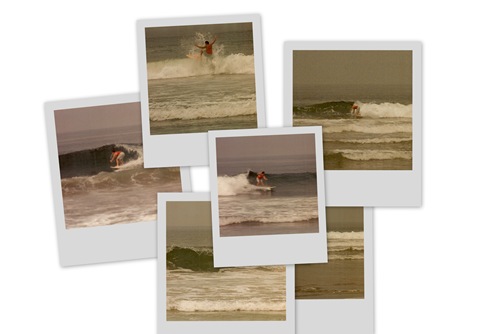 Surfing in Mexico 1984