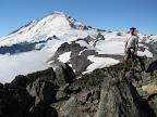 Arlo with Mt Baker in background.