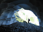 Ice cave.