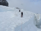 Heading up...