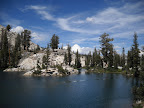 Islands at Chittenden Lake.