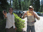 Steve Poltz and Tim Bluhm. One of our song writing assignments was to write a song with the words "Dream House" in it.
