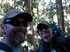 Jorma and Ron on the Heliotrope trail... heading up to the Mt Baker Coleman/Deming summit route.