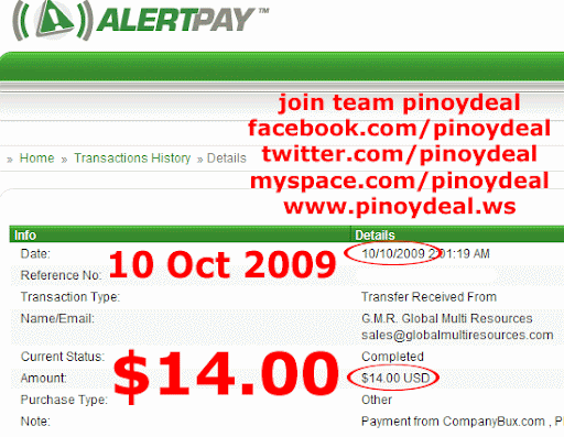 companybux payment proof philippines