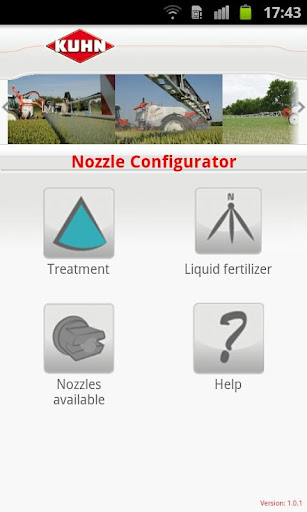 KUHN - Nozzle Configurator