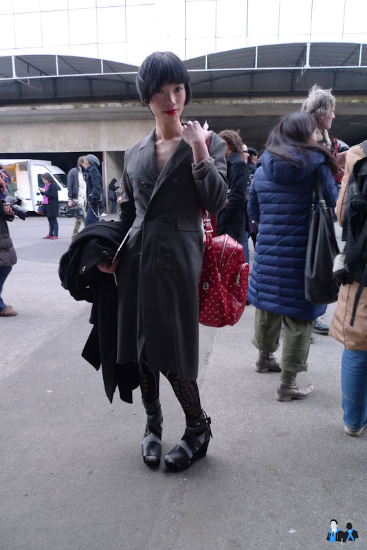 paris fashion week street style beautiful asian girl