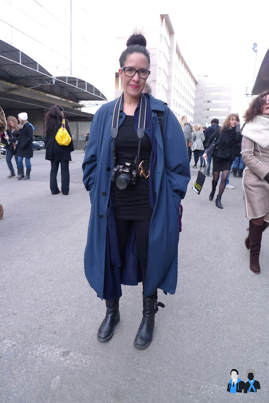 claudia hurel streetstyle paris fashion week