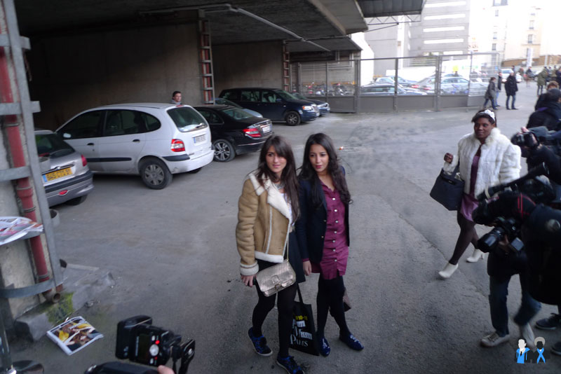 Géraldine Nakache et Leila Bekhti paris fashion week