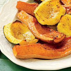 Honey and Curry-Glazed Squash