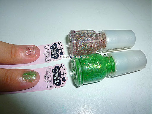 Majolica Majorca Artistic Nails ~ Jeweling Line in 27 and GR444 S$7.10 each