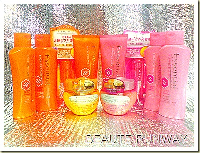 Essential Hair Care Shampoo, Conditioner, treatment, mask and essence