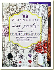 Urban Decay Body Jewelry Art