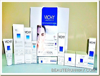 Vichy Skincare Bi-White Reveal Deep Cell-Whitening Spot Intervention and Bi-white skincare range