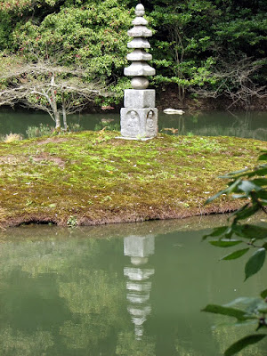 Kinkaku-ji Garden detail, the Golden Pavilion - 365 photo paths