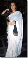 Vidya-Balan-White-Saree