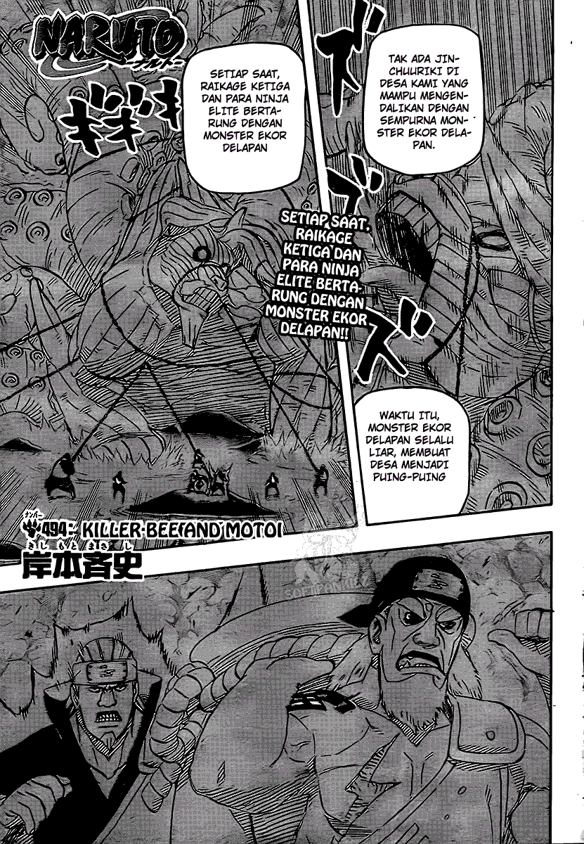 mangacan - Baca Manga Komik Naruto 493 Bahasa Indonesia
