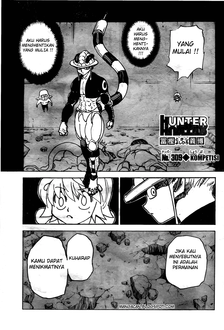 Manga Komik Hunter X Hunter 309 Indo