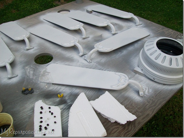 Painting A Ceiling Fan My Repurposed Life Paint Ceiling Fan