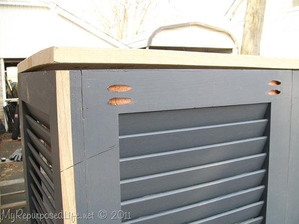 shutters repurposed bookshelf (18)