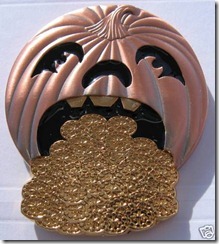 Pathtag Puking Pumpkin 2 tone (front)