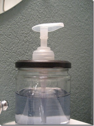 DIY Jar Soap Dispenser DIY Jar Soap Dispenser