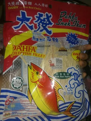 Snek Ikan Dahfa: Sila beli sendiri kalau mahu..
