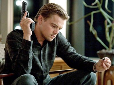 In this film publicity image released by Warner Bros., Leonardo DiCaprio is shown in a scene from Inception