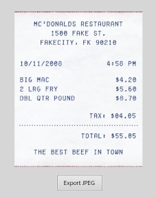 Fake Receipt Fake Receipt