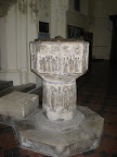 The Font at St. Andrew's Church. It is still used for Infant Baptism this day. The Font at St. Andrew's Church. It is still used for Infant Baptism this day.