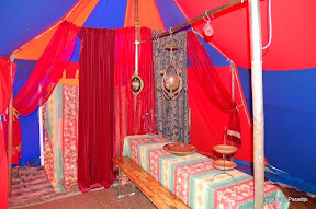 "Het kleine Paradijs", riddertent accommodatie "Het kleine Paradijs", riddertent accommodatie
