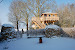 Het kraaiennest in de winter