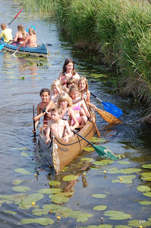 Het kleine Paradijs, op het water
