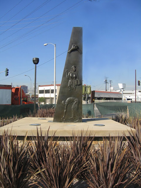 City of Maywood Monument-Full view-Side B