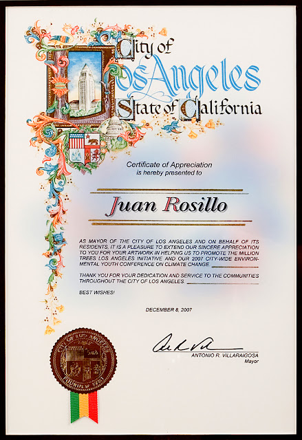 Certificate of Appreciation