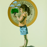 "PROMETHEUS" 28 colors Hand PulledLimited Edition Serigraph