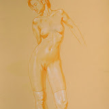 Limited edition serigraph TITLE: "Jennifer" SIZE:35" X 18. 1/2 Price: $ 550.00