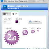 利用Icon Generator生成Web2.0风格图标