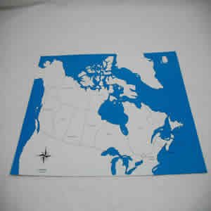 Canada Map Labelled