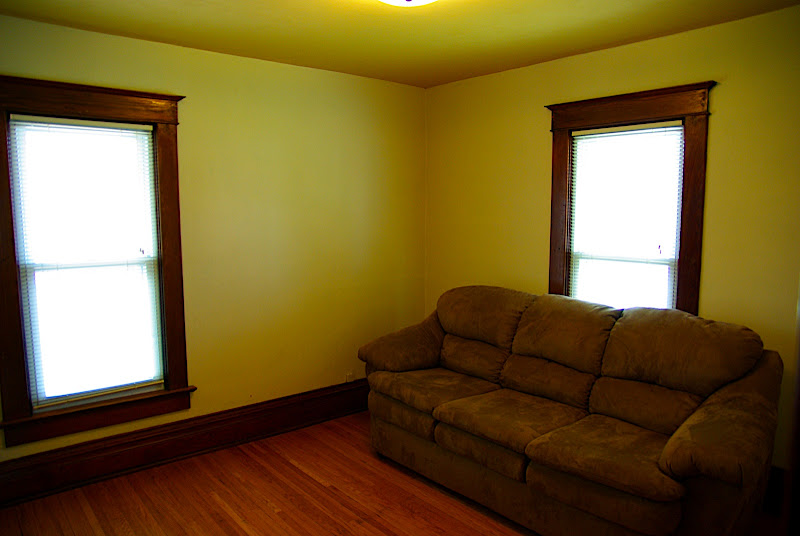 This will be the guest bedroom eventually.  Its right above the kitchen.