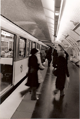 The Metro. Paris, France. January 2004 (Pentax Z-27 film)