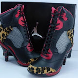 jordan V  (5) high heel shoes
