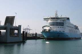 The ferry in Dunkerque
