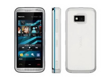 Nokia 5530, White Blue