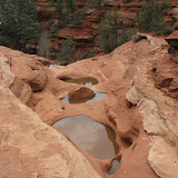 Seven Pools on the trail